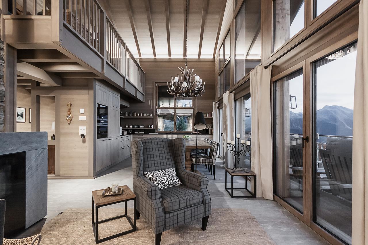 Chalet Kristall Rosswald ภายนอก รูปภาพ