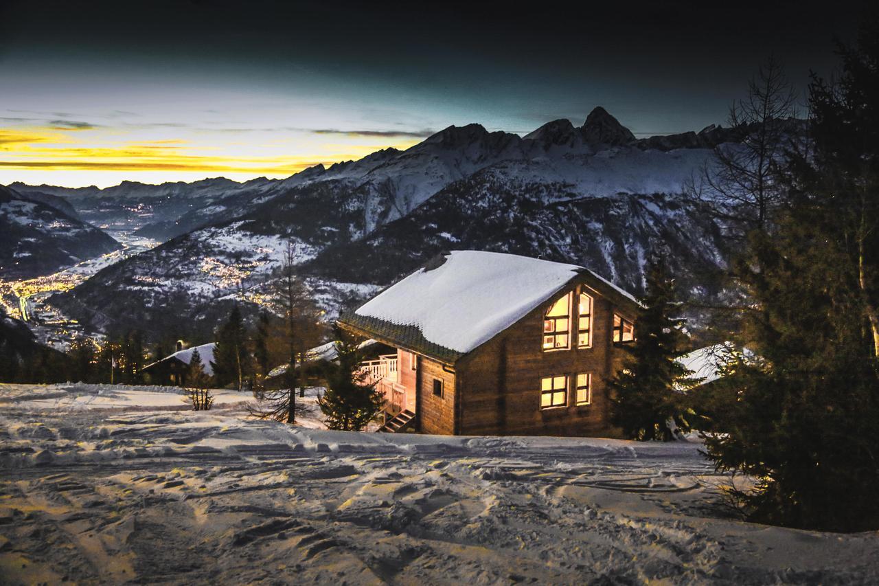 Chalet Kristall Rosswald ภายนอก รูปภาพ
